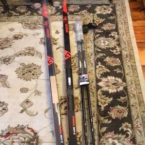 Cross country ski 197 x-ium classic premium and poles